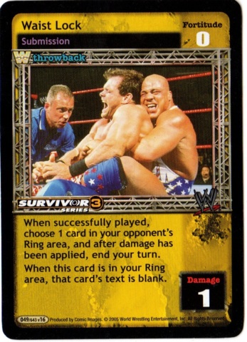 Waist Lock (Throwback) (SS3)